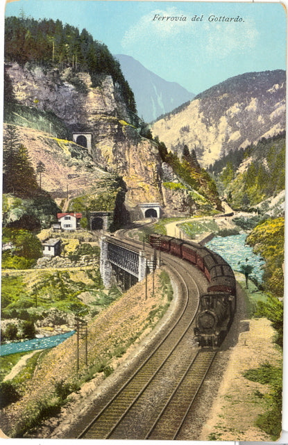 Ferrovia del Gottardo, Switzerland - Carey's Emporium