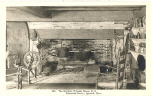 The Kitchen, Whipple House, 1610. Historical Society, Ipswich, MA - Carey's Emporium