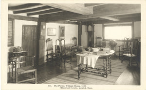 The Parlor, Whipple House, 1610. Historical Society, Ipswich, MA - Carey's Emporium