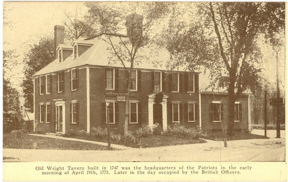 Old Wright Tavern, Concord, MA - Carey's Emporium