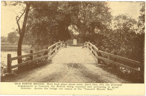 Old North Bridge, Concord, MA - Carey's Emporium