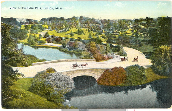 View of Franklin Park, Boston, MA - Carey's Emporium