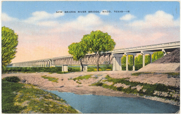 New Brazos River Bridge, Waco, TX - Carey's Emporium
