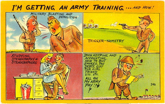 I'm Getting an Army Training...and How - Carey's Emporium