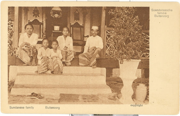 Sudanese Family, Buitenzorg, Indonesia - Carey's Emporium