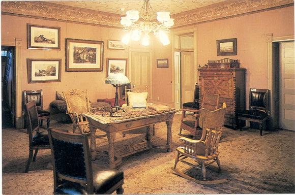Living Room, Grant-Kohrs Ranch, Deer Lodge, MT - Carey's Emporium