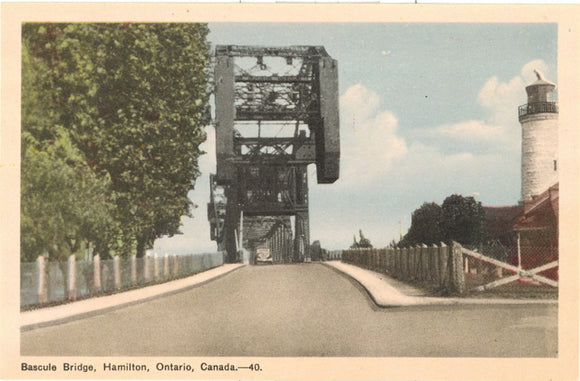 Bascule Bridge, Hamilton, Ontario, Canada - Carey's Emporium