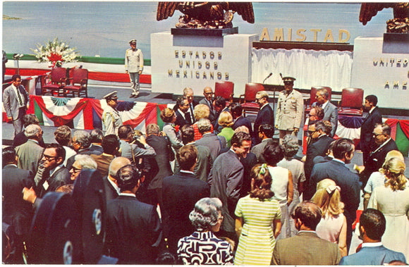 Two Presidents Meet at Amistad Dam, TX - Carey's Emporium