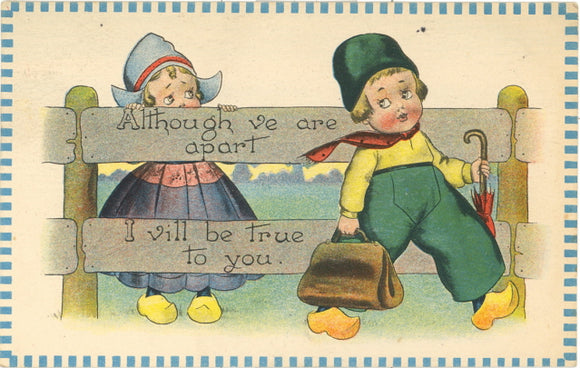 Although Ve Are Apart I Vill Be True To You - Carey's Emporium