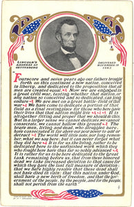 Lincoln's Address at Gettysburg, Delivered November 19, 1863 - Carey's Emporium