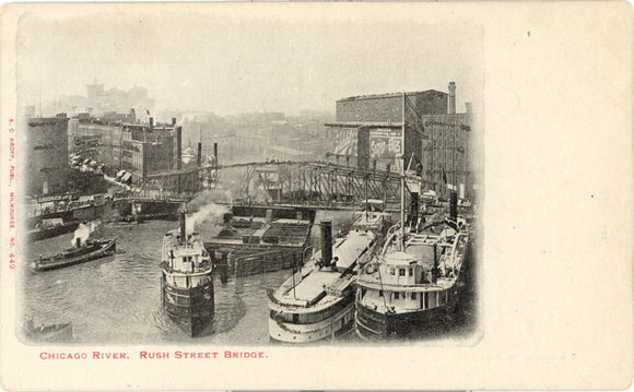 Rush St. Bridge, Chicago, IL - Carey's Emporium