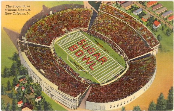 The Sugar Bowl (Tulane Stadium), New Orleans, LA - Carey's Emporium
