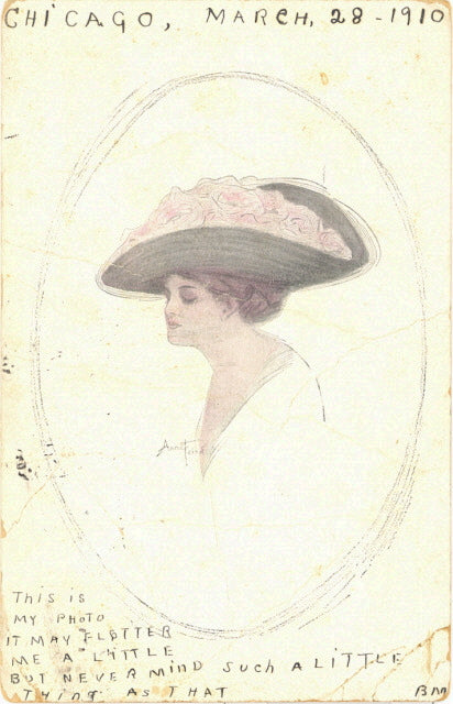 Faultless Fishhats, Gibson Girl, Anna Fiend signed - Carey's Emporium