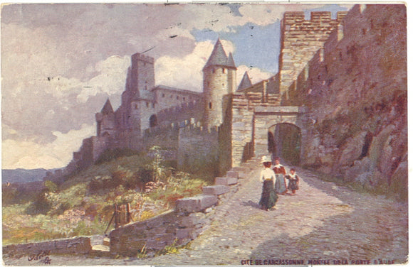 Montee De La Porte, Carcassonne, France - Carey's Emporium