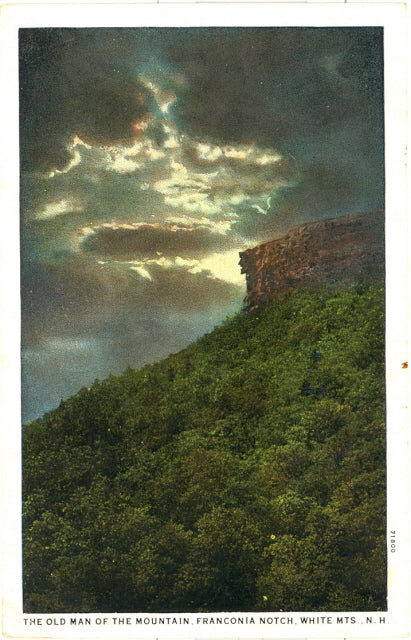 The Old Man of the Mountains, Franconia Notch, White Mountains, NH - Carey's Emporium