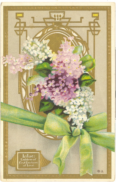 Lilac Emblem of First Emotions of Love - Carey's Emporium