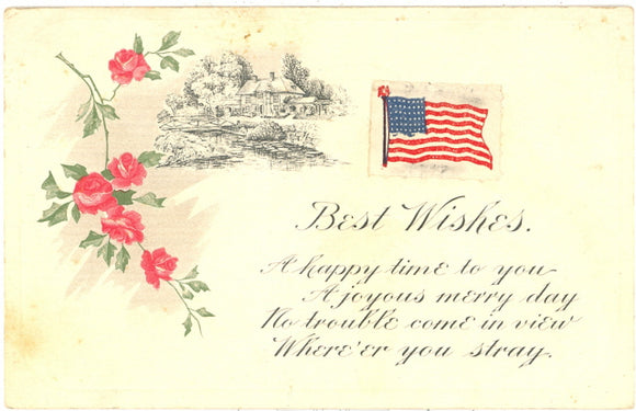 Best Wishes Flag - Carey's Emporium