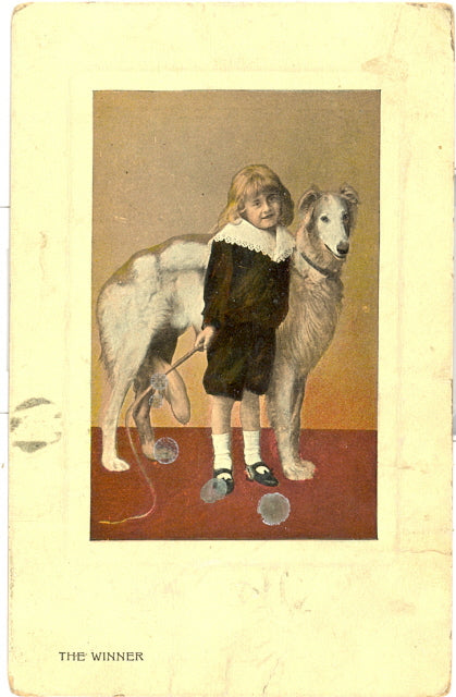 The Winner Child and Dog - Carey's Emporium