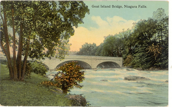 Goat Island Bridge, Niagara Falls, NY - Carey's Emporium