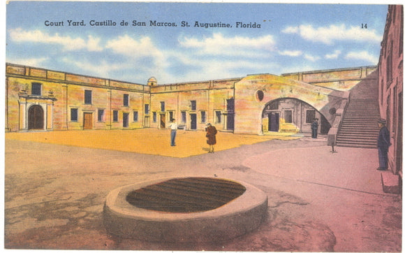 Court Yard, Castillo de San Marco, St. Augustine, FL - Carey's Emporium