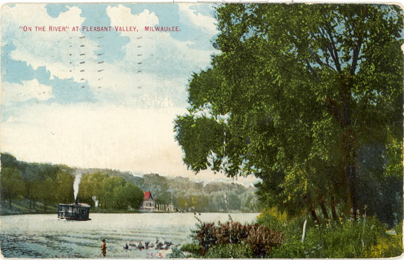 On the River at Pleasant Valley, Milwaukee, WI - Carey's Emporium
