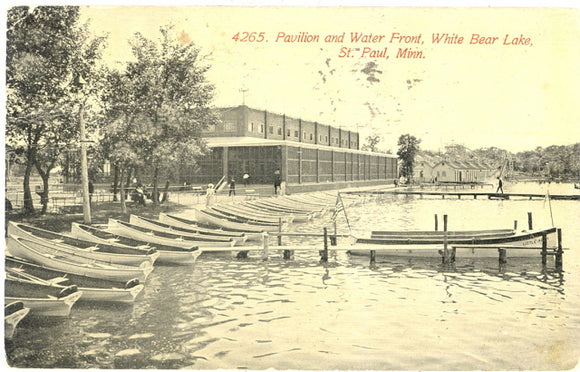 Pavilion and Water Front, White Bear Lake, St. Paul, MN - Carey's Emporium
