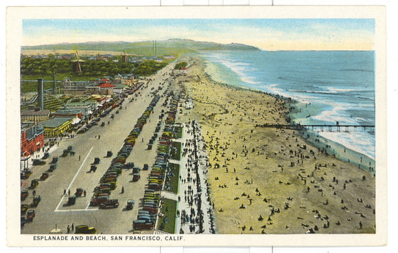 Esplanade and Beach, San Francisco, CA - Carey's Emporium