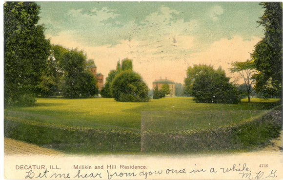 Millikin and Hill Residence, Decatur, IL - Carey's Emporium