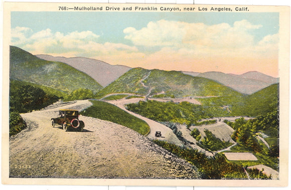 Mulholland Drive and Franklin Canyon, Los Angeles, CA - Carey's Emporium