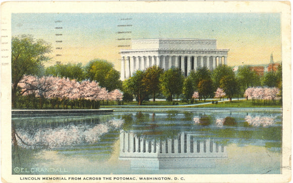 Lincoln Memorial from Across the Patomac, Washington, DC - Carey's Emporium