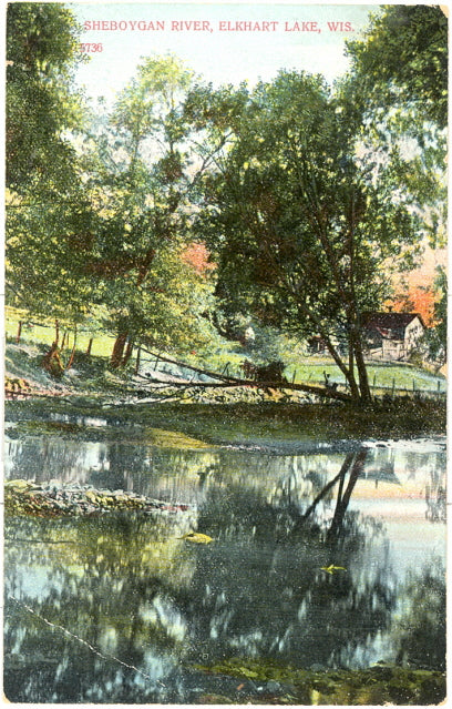 Sheboygan River, Elkhart Lake, WI - Carey's Emporium