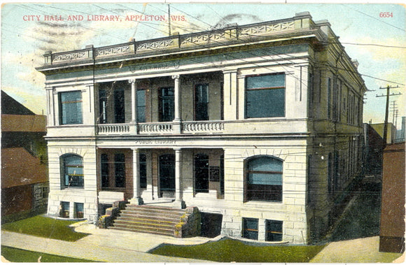 City Hall and Library, Appleton, WI - Carey's Emporium