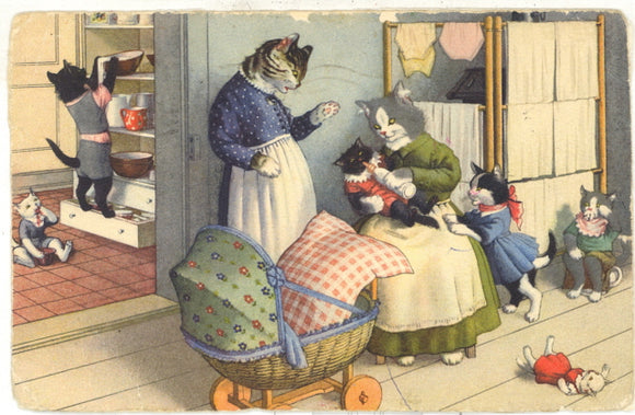 Cats On The Porch - Carey's Emporium
