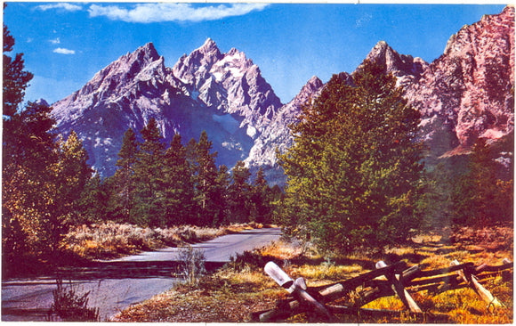 Grand Teton Peak, Grand Teton National Park, Wyoming - Carey's Emporium