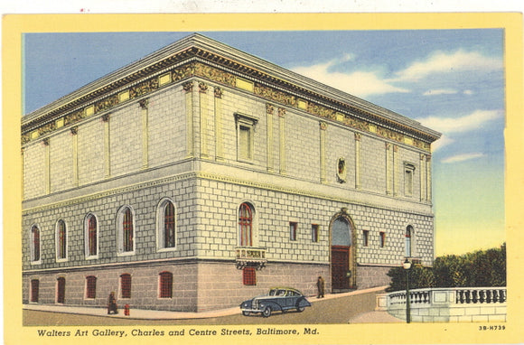Walters Art Gallery, Charles and Centre Streets, Baltimore, MD - Carey's Emporium