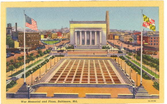 War Memorial and Plaza, Baltimore, MD - Carey's Emporium