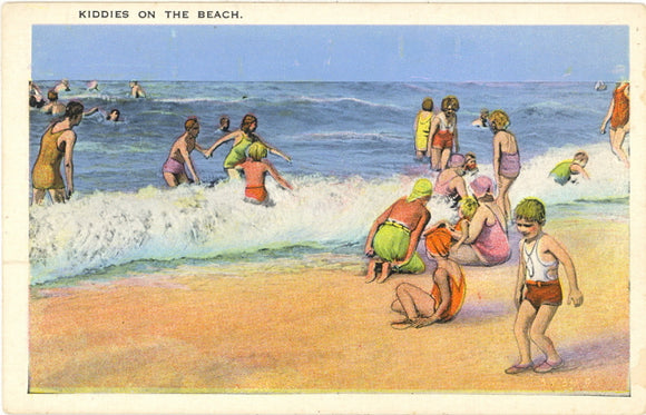 Kiddies on the Beach - Carey's Emporium