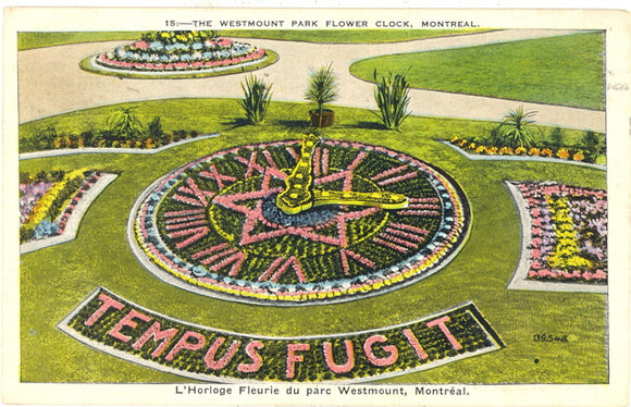 The Westmount Park Flower Clock, Montreal - Carey's Emporium