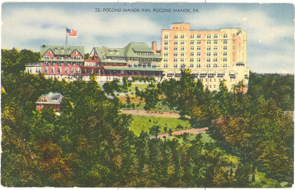 Pocono Manor Inn, Pocono Manor, PA - Carey's Emporium
