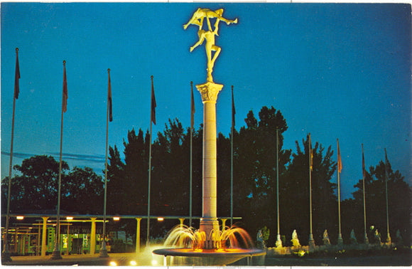 Mermaid Fountain, Weeki Wachee, FL - Carey's Emporium