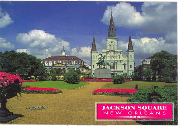 St. Louis Cathedral, Jackson Square, French Quarter, New Orleans, LA - Carey's Emporium