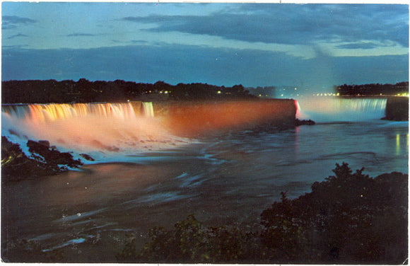 Niagara Falls at Night, Niagara Falls, NY - Carey's Emporium