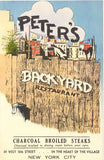 Peter's Backyard Restaurant, New York, NY - Carey's Emporium