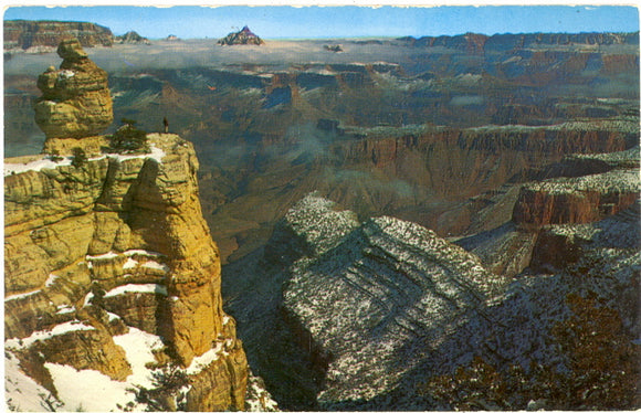 Snow Decorates the Grand Canyon - Carey's Emporium