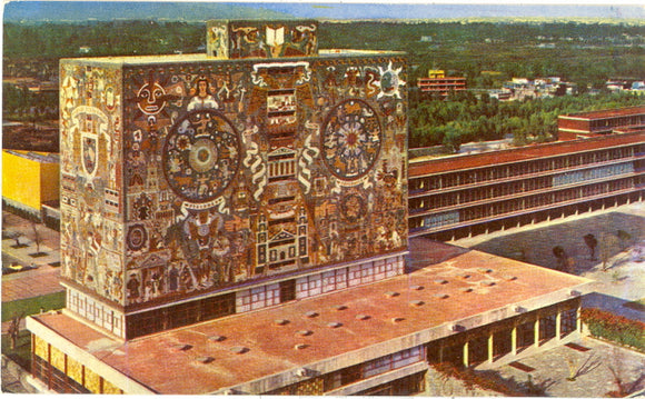 Biblioteca de la Ciudad Universitaria, Mexico City - Carey's Emporium