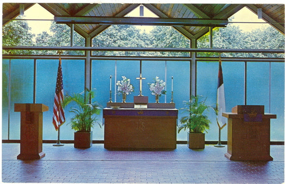 Alter View of First Unit of Lake Wales Lutheran Church, Lake Wales, FL - Carey's Emporium