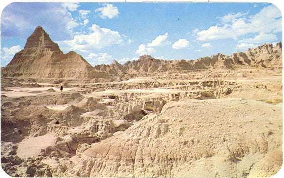 Scene in Bad Lands National Monument, SD - Carey's Emporium