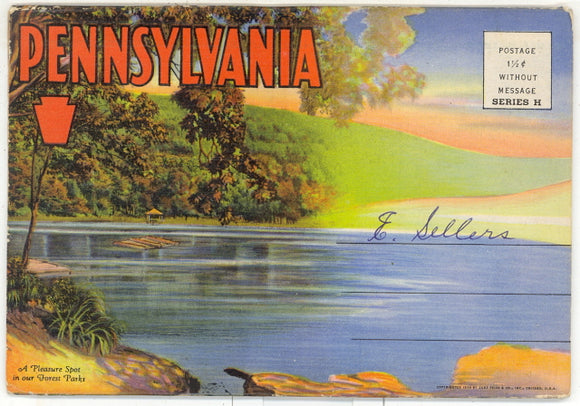 Pennsylvania Souvenir Folder - Carey's Emporium