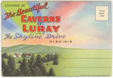 Caverns of Luray and Skyline Drive Souvenir Folder - Carey's Emporium