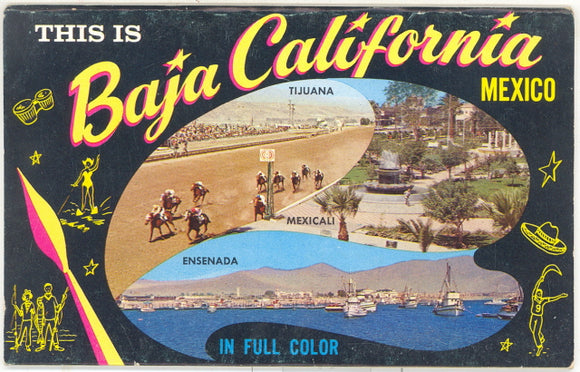 Baja California Souvenir Folder - Carey's Emporium